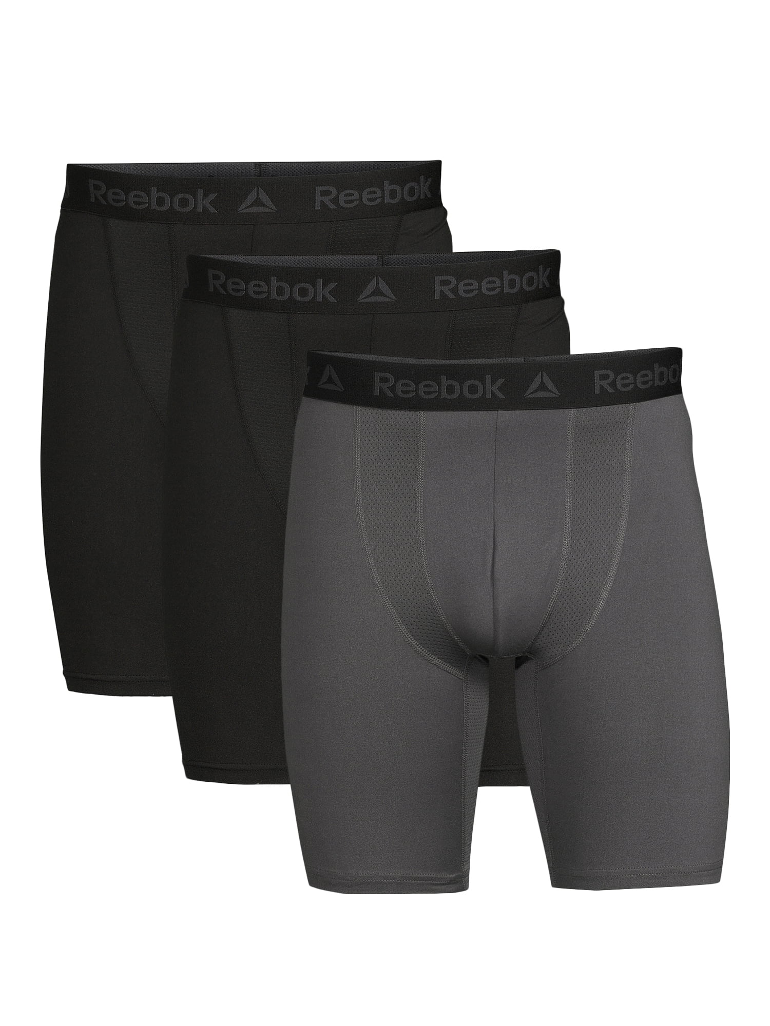 AND1 Men's Underwear Pro Platinum Boxer Briefs, 12 Pack!