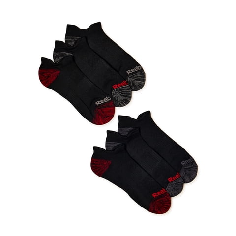 Men's Socks, Tech Comfort Nylon Low Cut Socks, 6-Pack