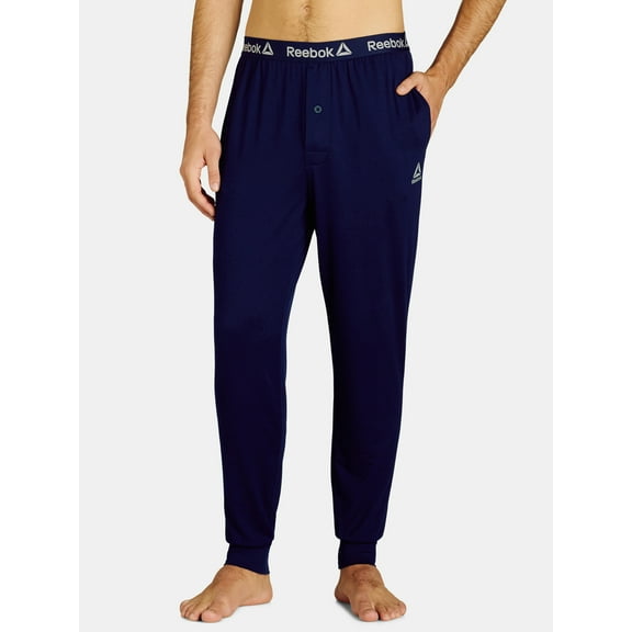 Reebok Men's Tech Comfort Tapered Jogger Pajama Lounge Pant, Sizes S-2XL