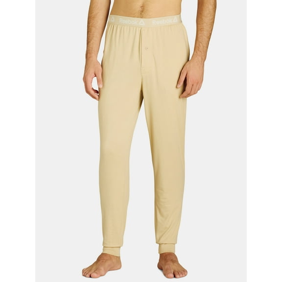 Reebok Men's Tech Comfort Tapered Jogger Pajama Lounge Pant, Sizes S-2XL