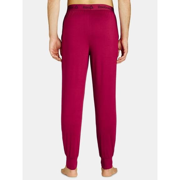 Reebok Men's Tech Comfort Tapered Jogger Pajama Lounge Pant, Sizes S-2XL