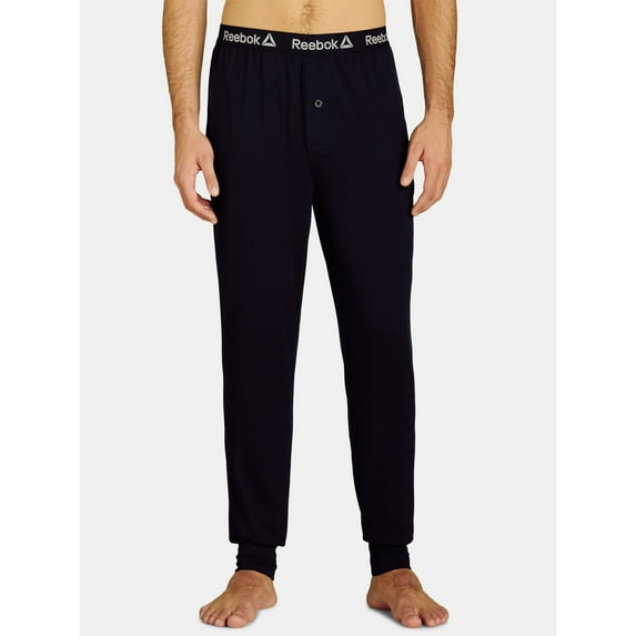 Reebok Men's Tech Comfort Tapered Jogger Pajama Lounge Pant, Sizes S-2XL