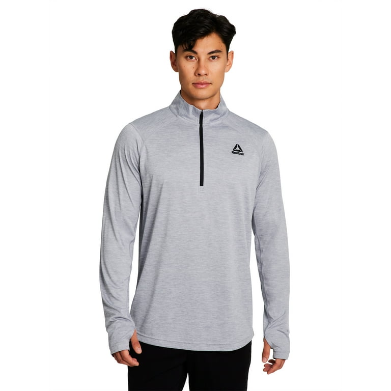 Reebok Men's and Big Men's Trail Quarter-Zip Active Pullover