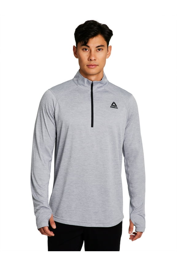 Men's and Big Men's Trail Quarter-Zip Active Pullover Shirt, Sizes XS-5XL
