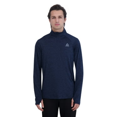 Reebok Men's Trail Quarter-Zip Active Pullover Sweatshirt, Sizes S-3XL