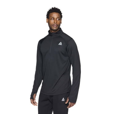 Reebok Men's and Big Men's Trail Quarter-Zip Active Pullover Shirt, Sizes XS-5XL