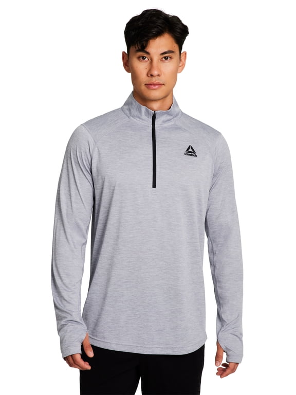 Men's and Big Men's Trail Quarter-Zip Active Pullover Shirt, Sizes XS-5XL