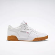 Men's Workout Plus Shoes, White/Carbon/Classic Red/Reebok Royal, 7.5