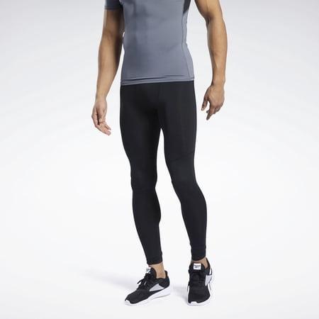 Reebok Apparel Men's Wor Compr Tight Reebok Training App Men Black , L/G Reg US