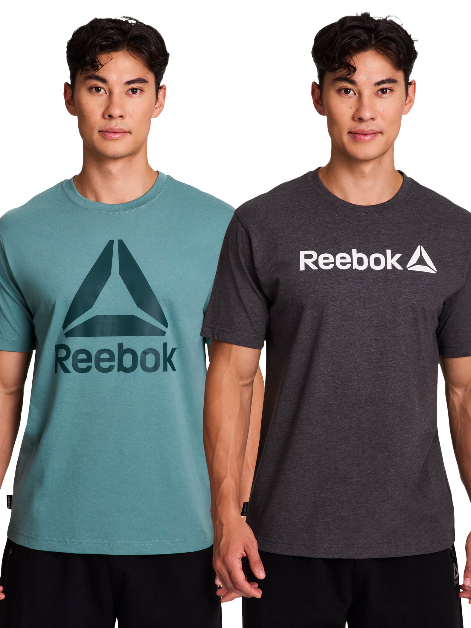 Reebok Men's and Big Men's 2-Pack Graphic T-Shirts, up to Sizes 5XL