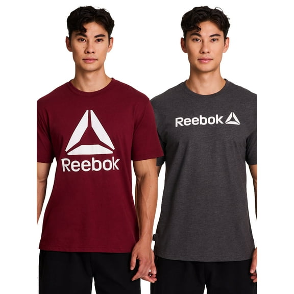 Reebok Men's and Big Men's 2-Pack Graphic T-Shirts, up to Sizes 5XL