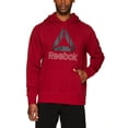 thumbnail image 1 of Reebok Men's and Big Men's Active Fleece Hoodie, up to Sizes 3XL, 1 of 11
