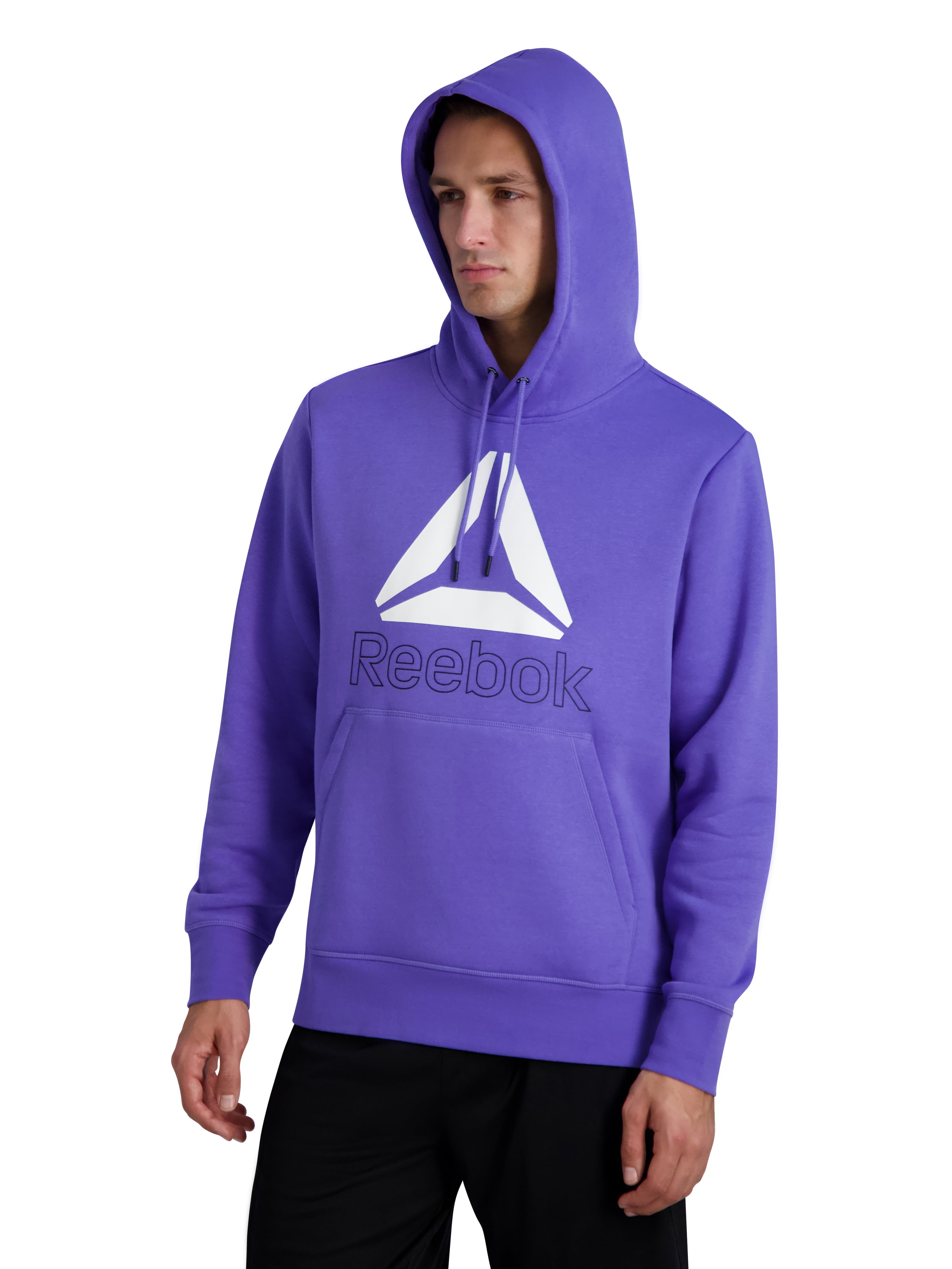 Reebok Men's and Big Men's Active Fleece Hoodie, up to Sizes 3XL