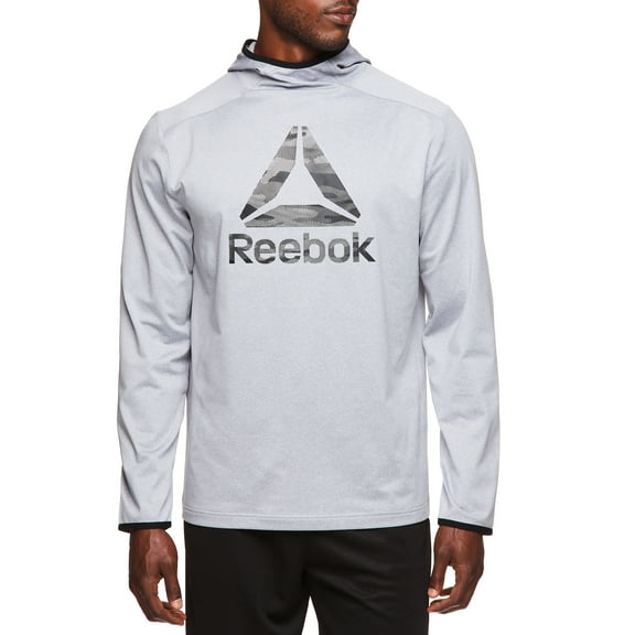 Reebok Men's and Big Men's Active Fleece Jersey Hood, up to Size 3XL