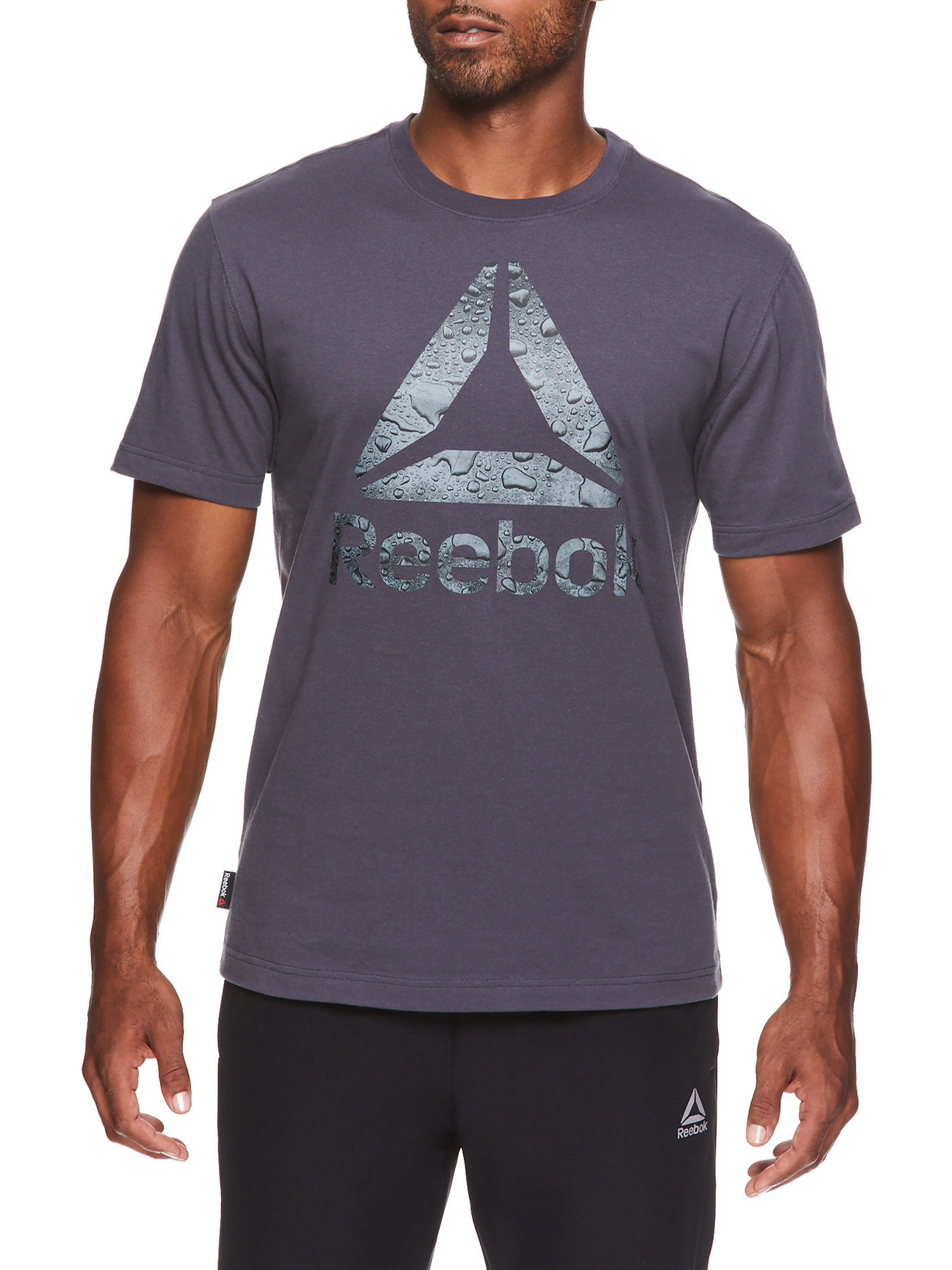Reebok Men's and Big Men's Active Hiit Graphic Training Tee, up to Size 3XL - image 1 of 4