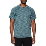 Reebok Men's and Big Men's Active Push Press Short Sleeve Performance Training Tee, up to Size 3XL