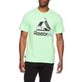 thumbnail image 1 of Reebok Men's and Big Men's Active Short Sleeve Camo Delta Logo Tee, up to Size 3XL, 1 of 4