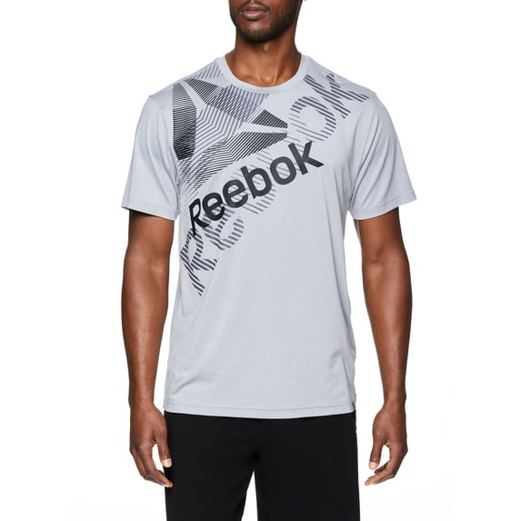 Reebok Men's and Big Men's Active Short Sleeve Performance Tee, up to Size 3XL