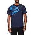 thumbnail image 1 of Reebok Men's and Big Men's Active Short Sleeve Performance Tee, up to Size 3XL, 1 of 5