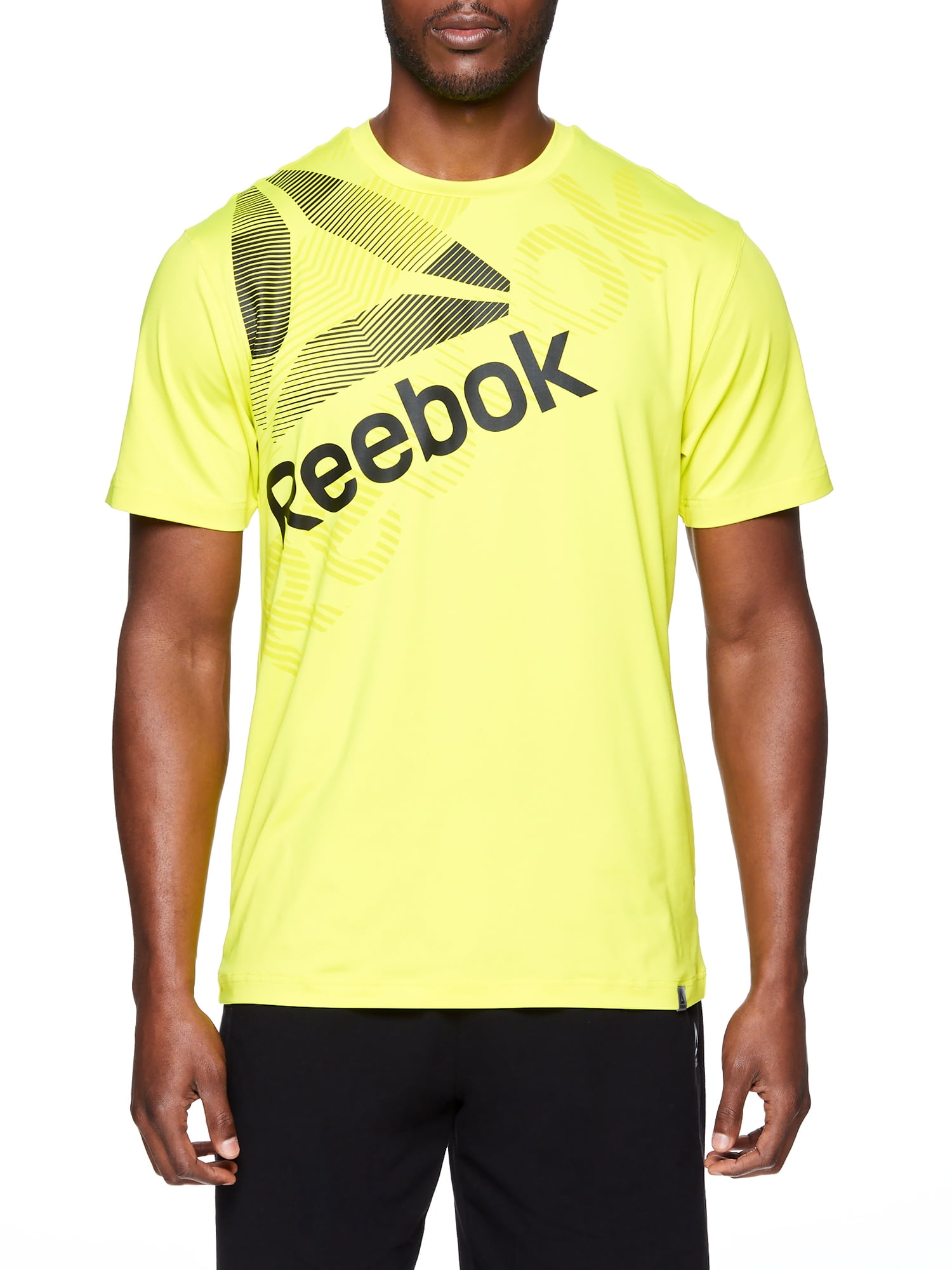 Reebok Men's and Big Men's Active Short Sleeve Performance Tee, up to Size 3XL