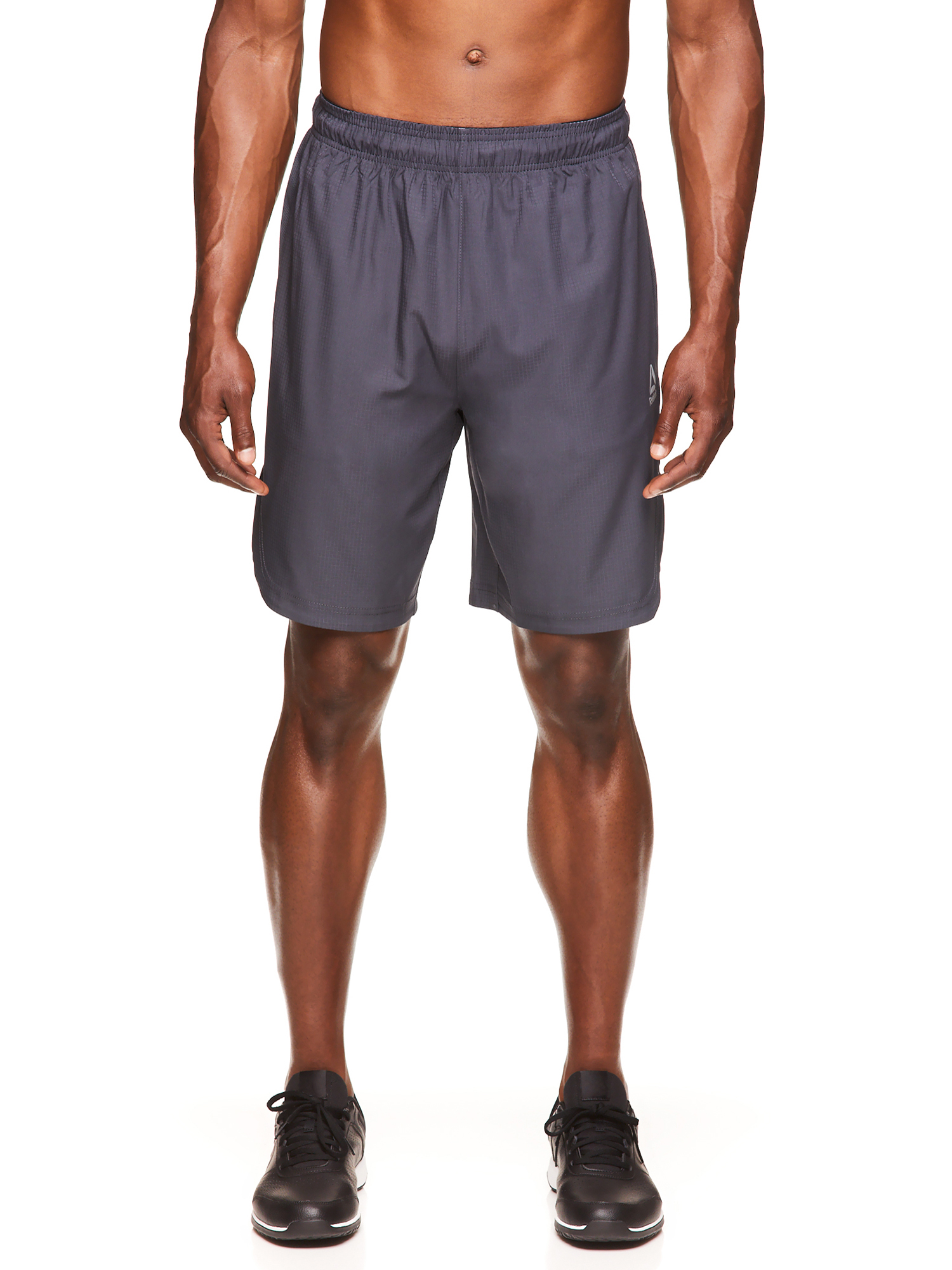 Reebok Men's and Big Men's Active Textured Woven Shorts, 9" Inseam, up to Size 3XL - image 1 of 4
