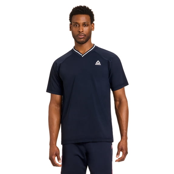 Reebok Men's and Big Men's Apex Performance V-Neck Tee, Size S-3XL