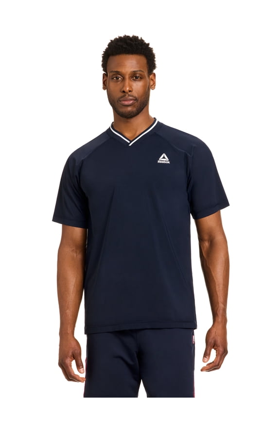 Men's and Big Men's Apex Performance V-Neck Tee, Size S-3XL