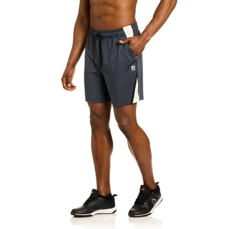 Reebok Men's and Big Men's Baseline Knit Performance Shorts, 7" Inseam, Sizes S-3XL