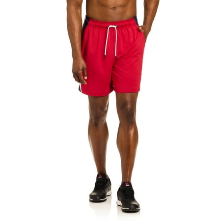 Reebok Men's and Big Men's Baseline Knit Performance Shorts, 7" Inseam, Sizes S-3XL