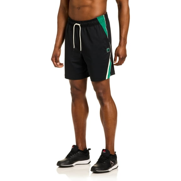 Reebok Men's and Big Men's Baseline Knit Performance Shorts, 7" Inseam, Sizes S-3XL