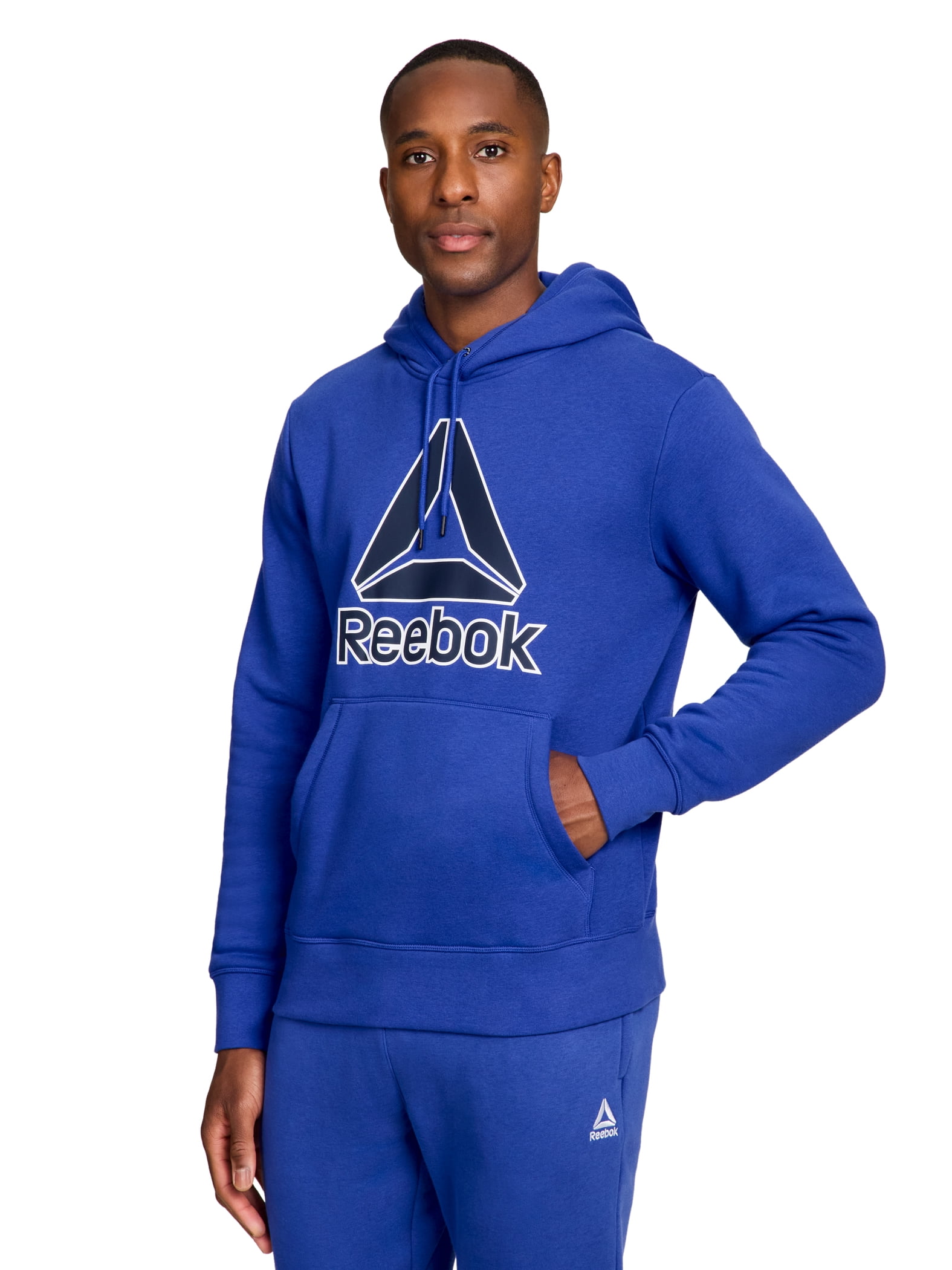 Reebok Men's and Big Men's Game Day Fleece Hoodie, Sizes XS-5XL