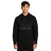 REEBOK Men's and Big Men's Big Logo Fleece Hoodie Sweatshirt, Sizes XS-5XL