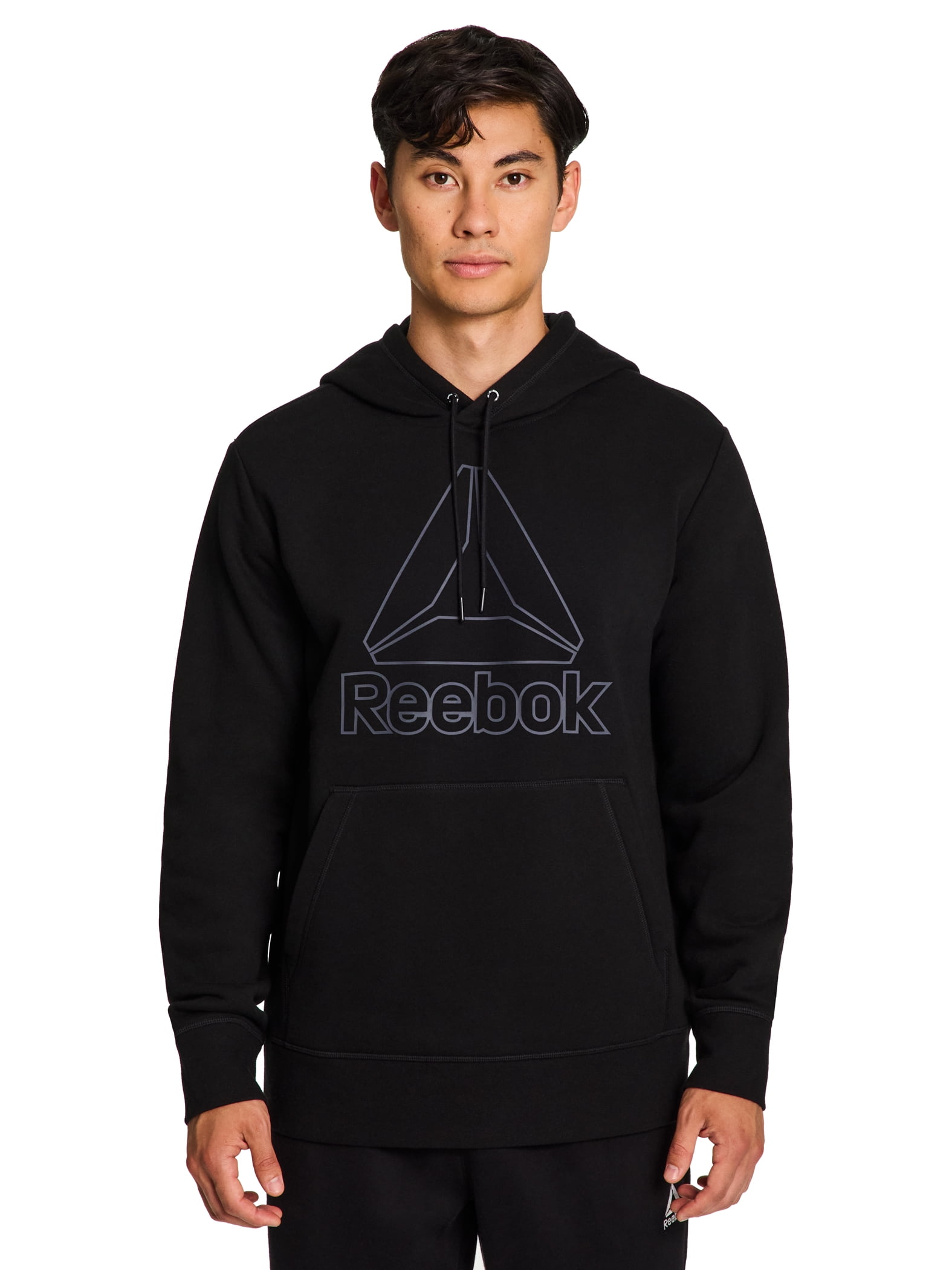 Reebok Delta Logo Fleece Hoodie - men's Active Sweatshirt