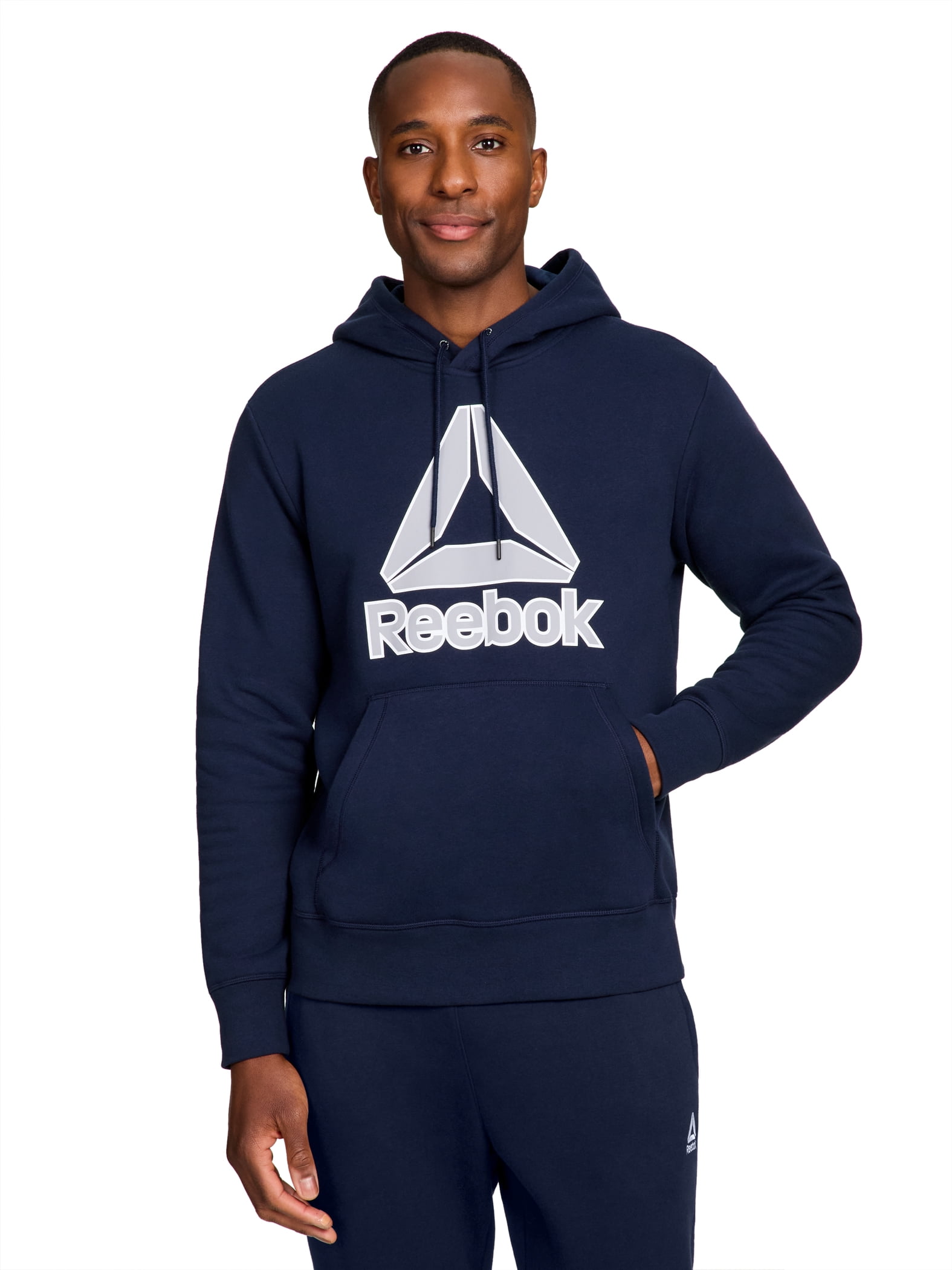 Reebok Men's and Big Men's Game Day Fleece Hoodie, Sizes XS-5XL