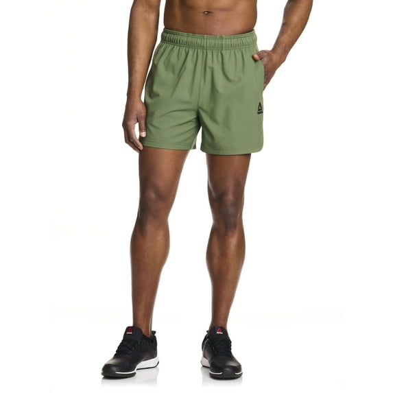 Reebok Men's and Big Men's Woven Shorts, 5" & 7" Inseams, Sizes XS-5XL