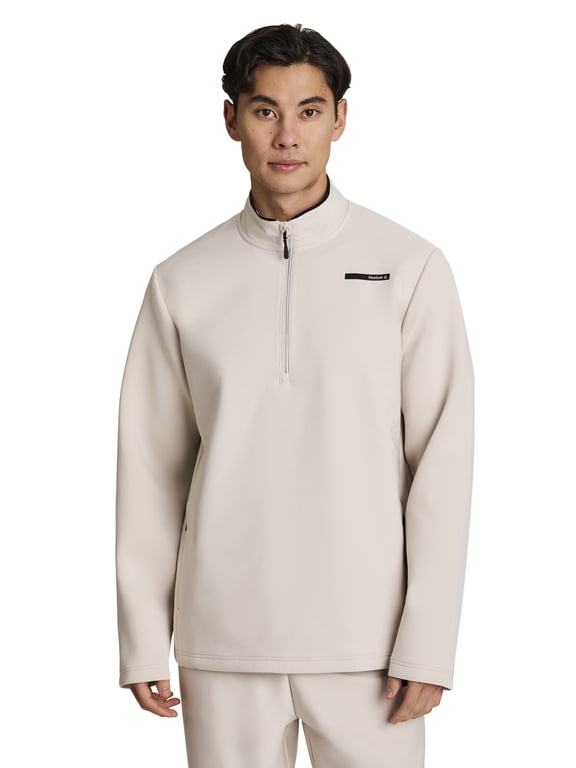 Men's and Big Men's Commuter Hybrid Quarter Zip, Sizes S-3XL