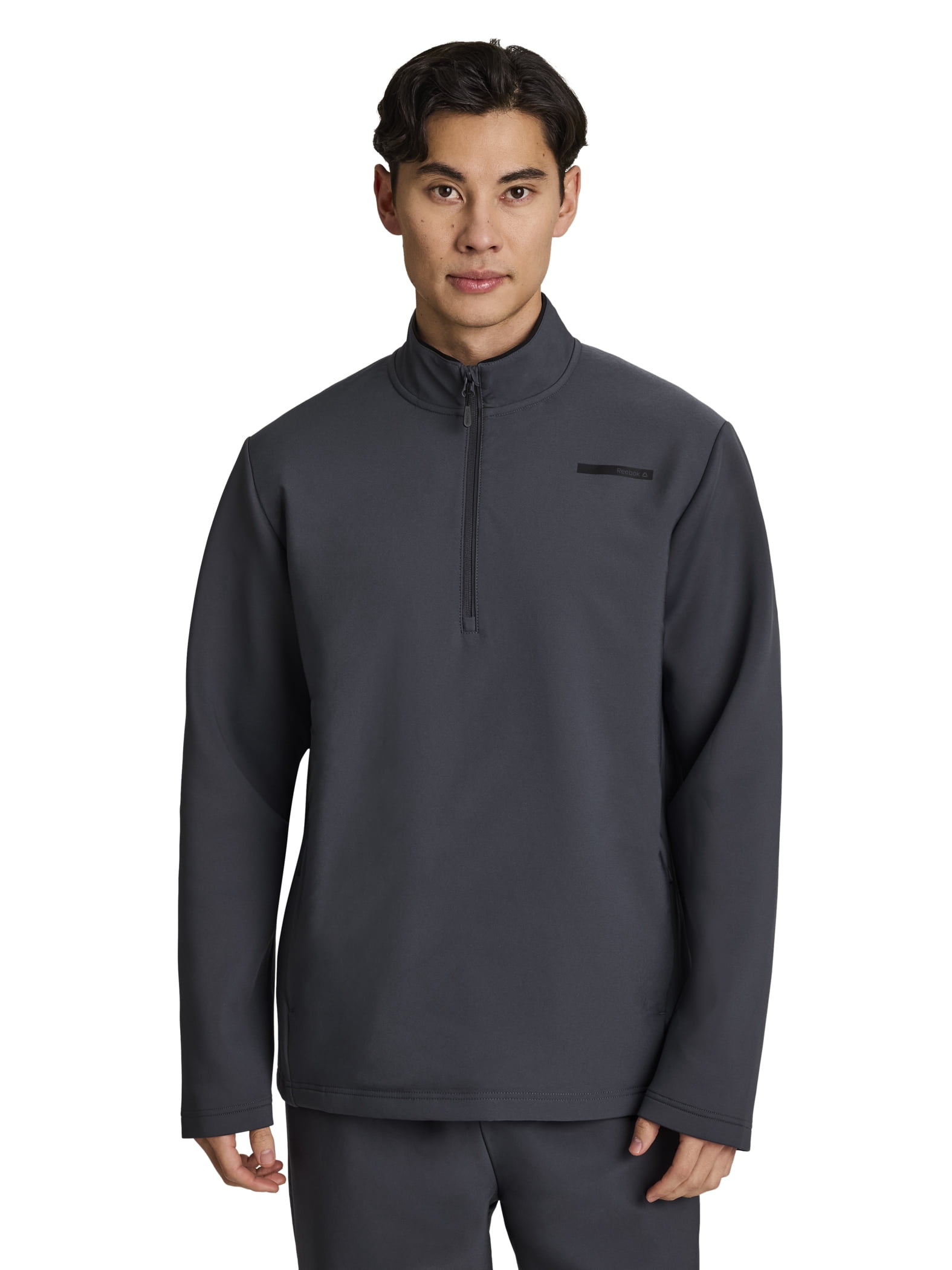 Men's and Big Men's Commuter Hybrid Quarter Zip, Sizes S-3XL