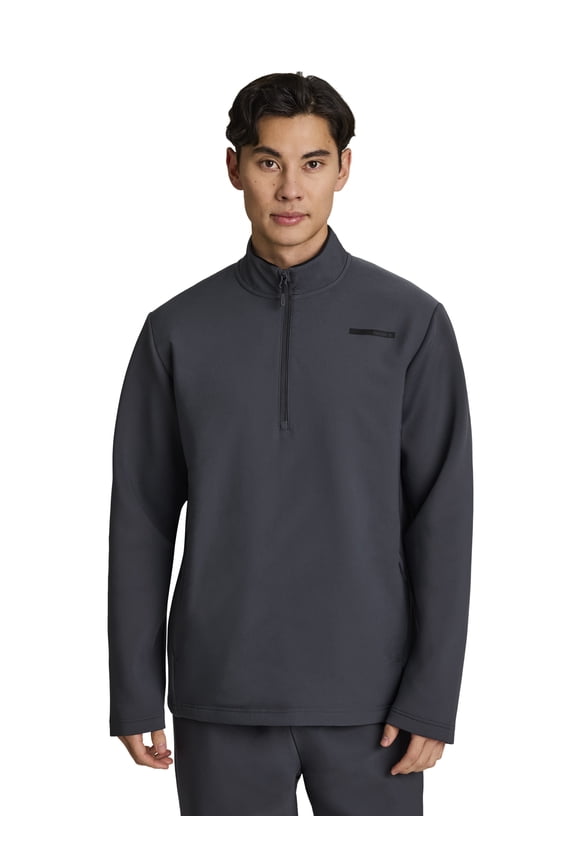 Men's and Big Men's Commuter Hybrid Quarter Zip, Sizes S-3XL