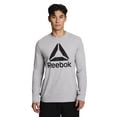 thumbnail image 1 of Reebok Men's and Big Men's Core Graphic Long Sleeve Top, Sizes XS-5XL, 1 of 5