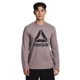 thumbnail image 1 of Reebok Men's and Big Men's Core Graphic Long Sleeve Top, Sizes XS-5XL, 1 of 5