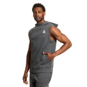 REEBOK Men's and Big Men's Credentials Sleeveless Hoodie, Size S-3XL