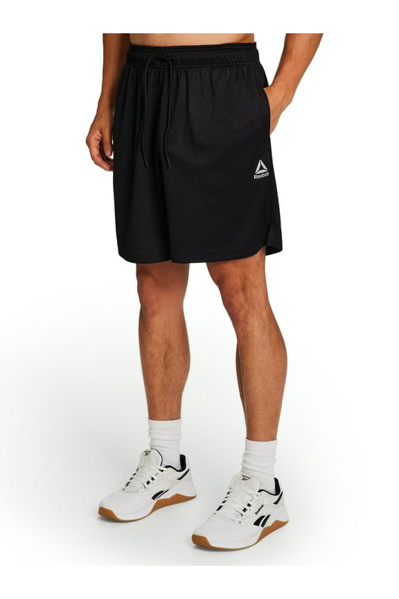Men's & Big Men's Dash Rice Hole Mesh Gym Shorts, 7" Inseam, Sizes XS-5XL