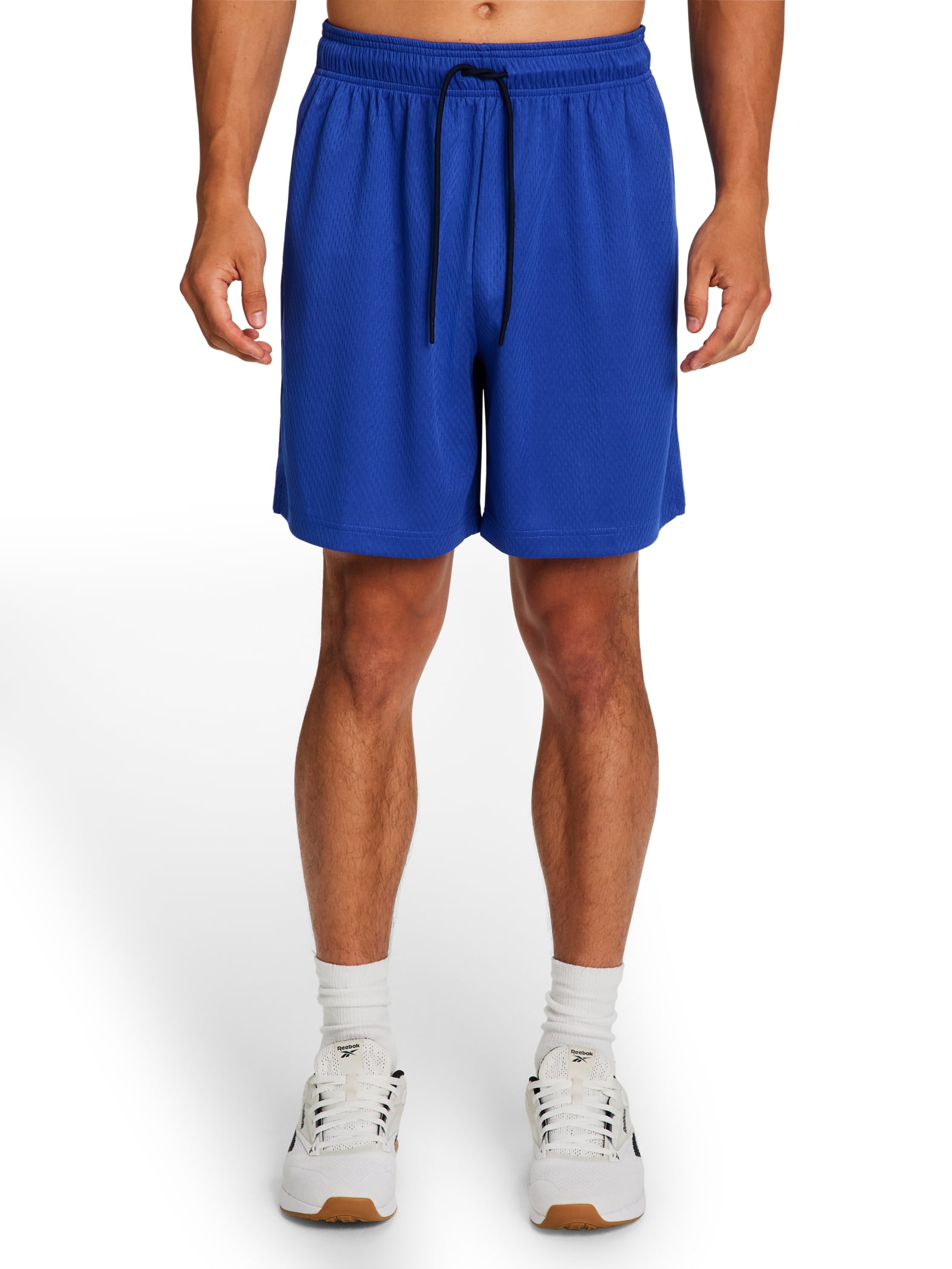Reebok Men's & Big Men's Dash Rice Hole Mesh Gym Shorts, 7" Inseam, Sizes XS-5XL