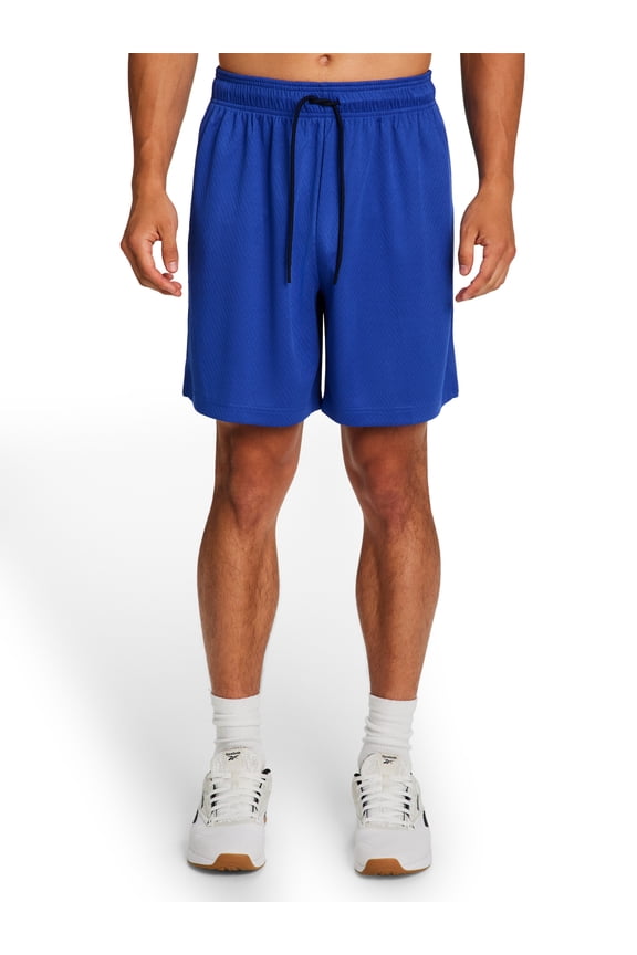 Men's & Big Men's Dash Rice Hole Mesh Gym Shorts, 7" Inseam, Sizes XS-5XL