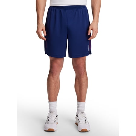 Reebok Men's and Big Men's Defender Knit Short, 7" Inseam, Sizes XS-5XL