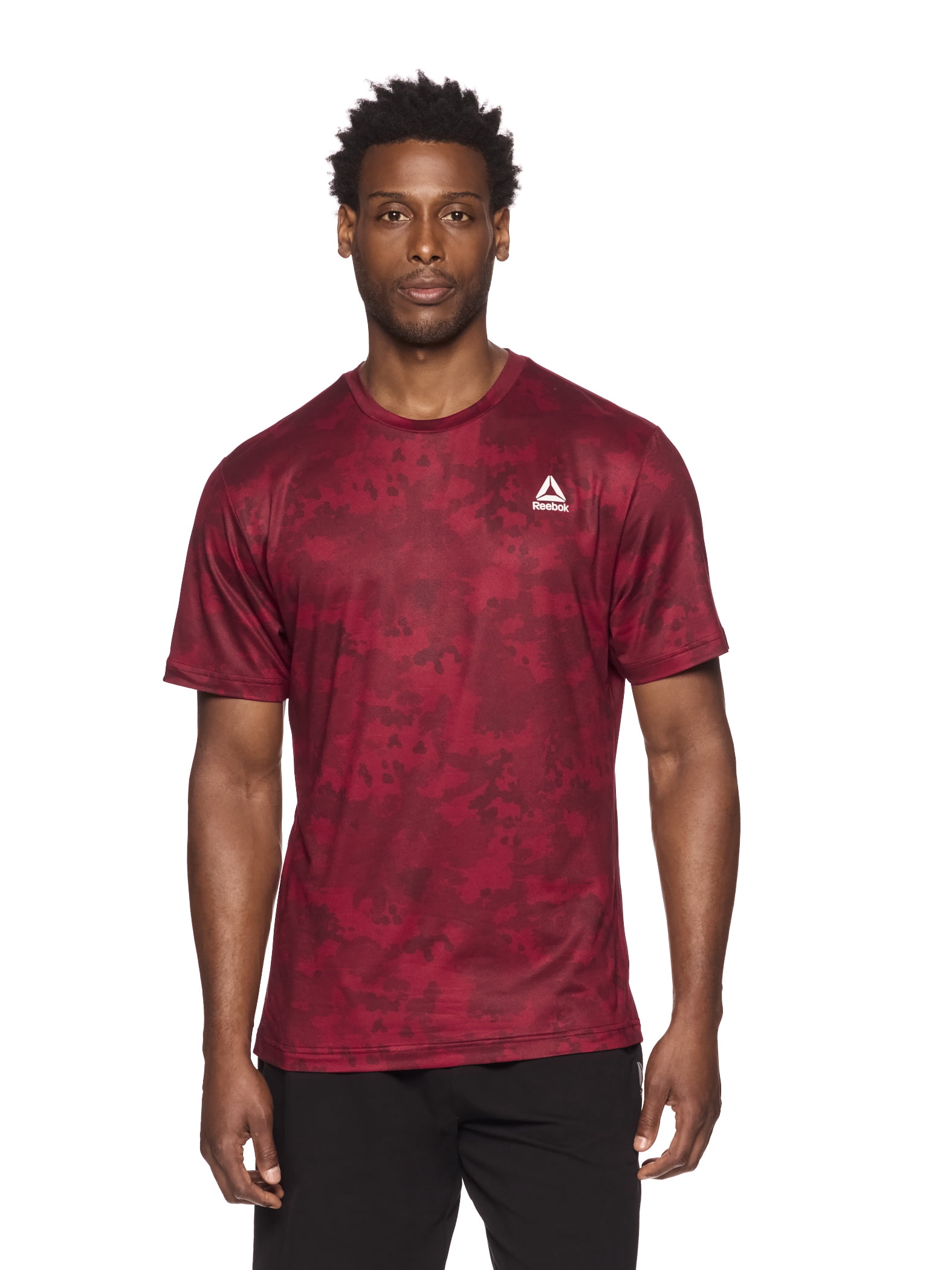 Reebok Men's and Big Men's Legacy Core Short Sleeve Tee Shirt, Sizes XS ...