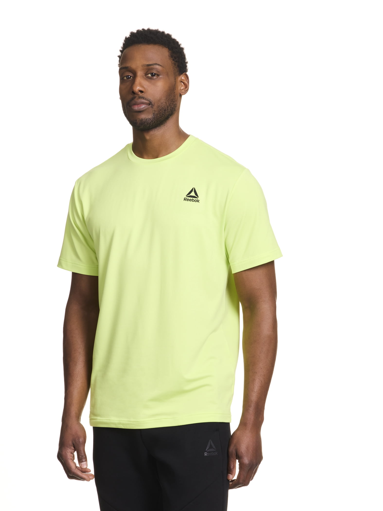 Men’s Short Sleeve T-Shirt Reebok HS4884 Orange main image 1