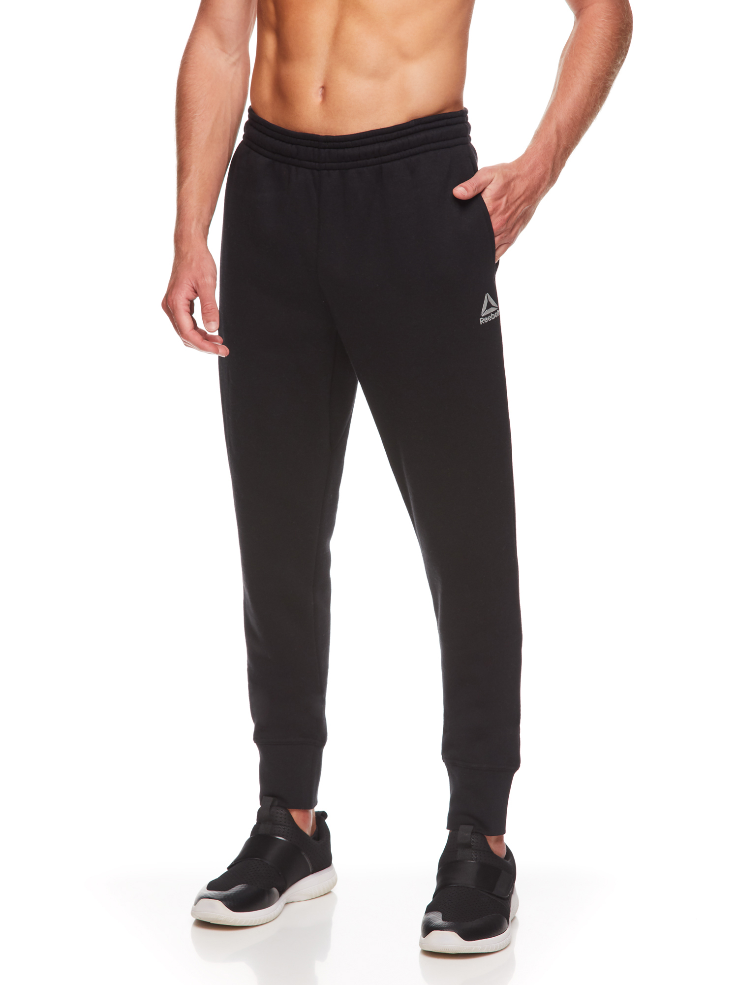 Reebok Men's and Big Men's Delta Fleece Jogger, up to 3XL - image 1 of 4