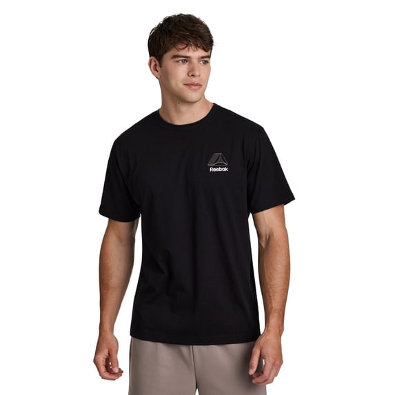 Reebok Men's and Big Men's Front and Back Graphic Tee Shirt, Echoes, Sizes XS-5XL