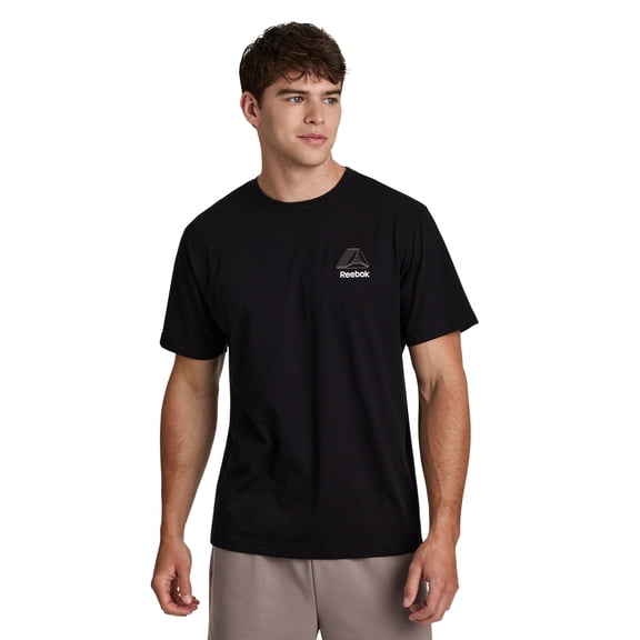 Reebok Men's and Big Men's Front and Back Graphic Tee Shirt, Echoes, Sizes XS-5XL